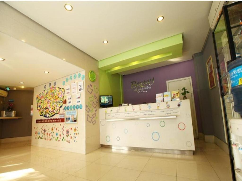 Bestay Hotel Express Nanjing Xinjiekou Exteriör bild