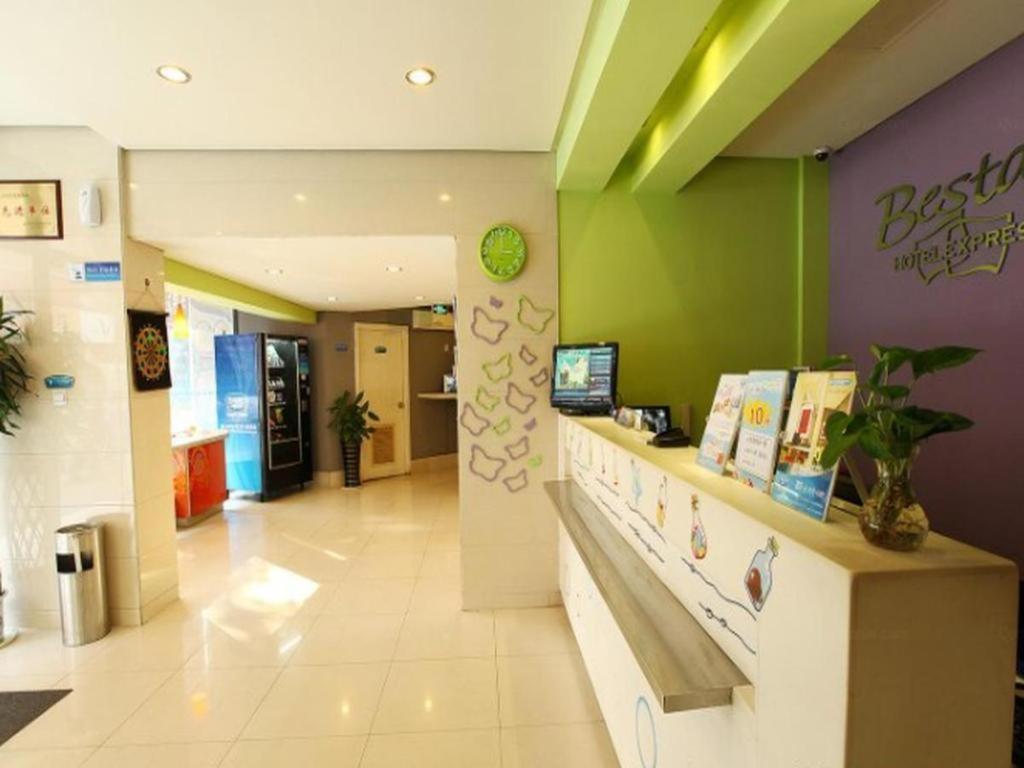 Bestay Hotel Express Nanjing Xinjiekou Exteriör bild